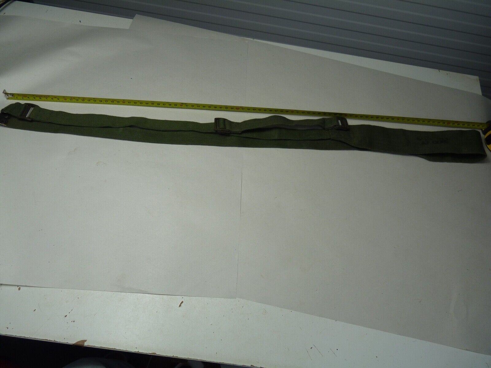 Original WW2 British Army 44 Pattern Shoulder / Extended Equipment Strap - 1945 - The Militaria Shop