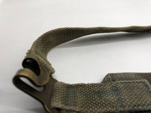 Load image into Gallery viewer, Original WW2 British Army 37 Pattern Canvass L Straps Set
