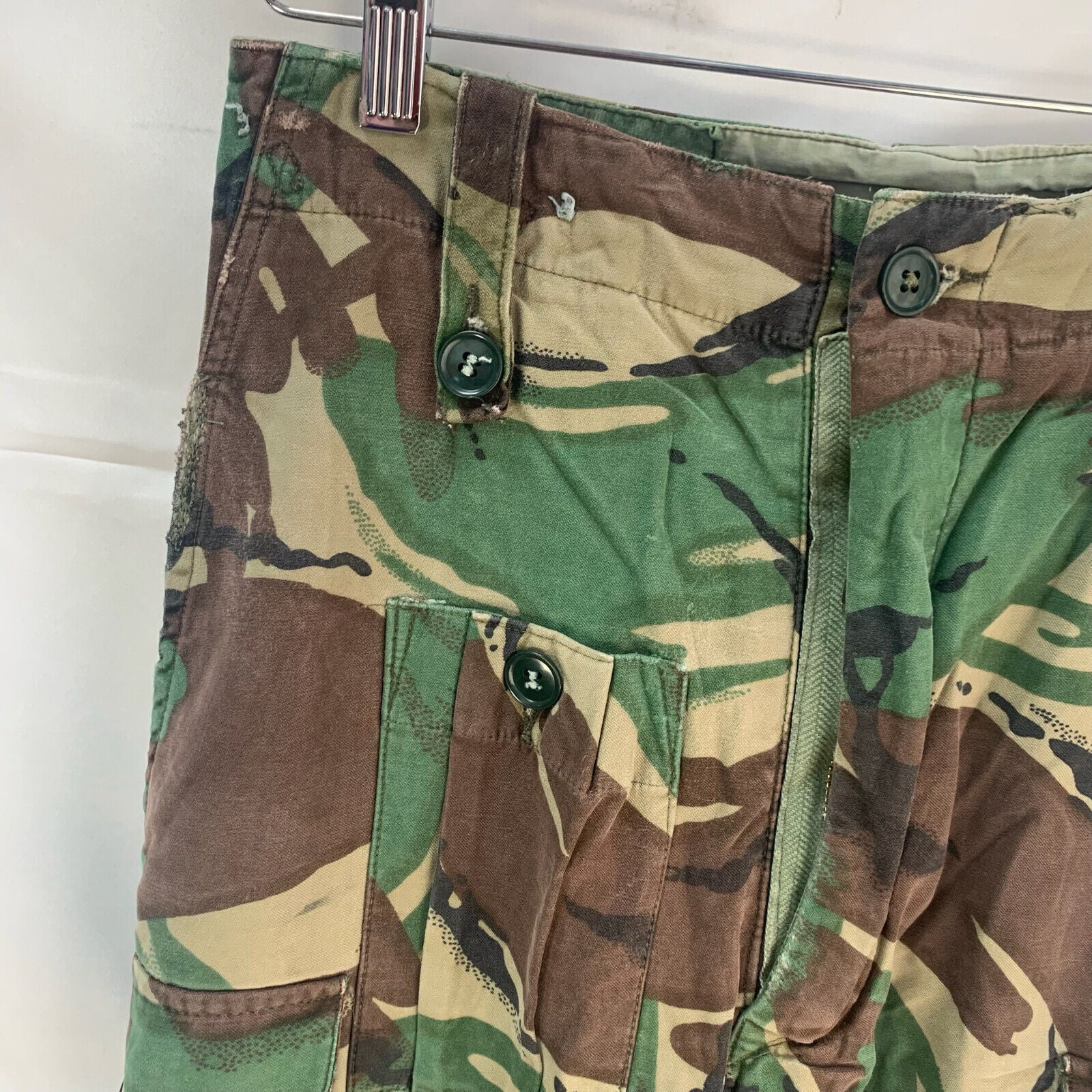 Genuine British Army 68 Pattern DPM Jungle Camouflaged Trousers - Size 30" Waist - The Militaria Shop