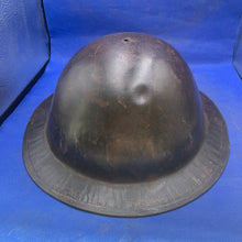 Load image into Gallery viewer, Original British Army WW2 Mk1* Combat Helmet
