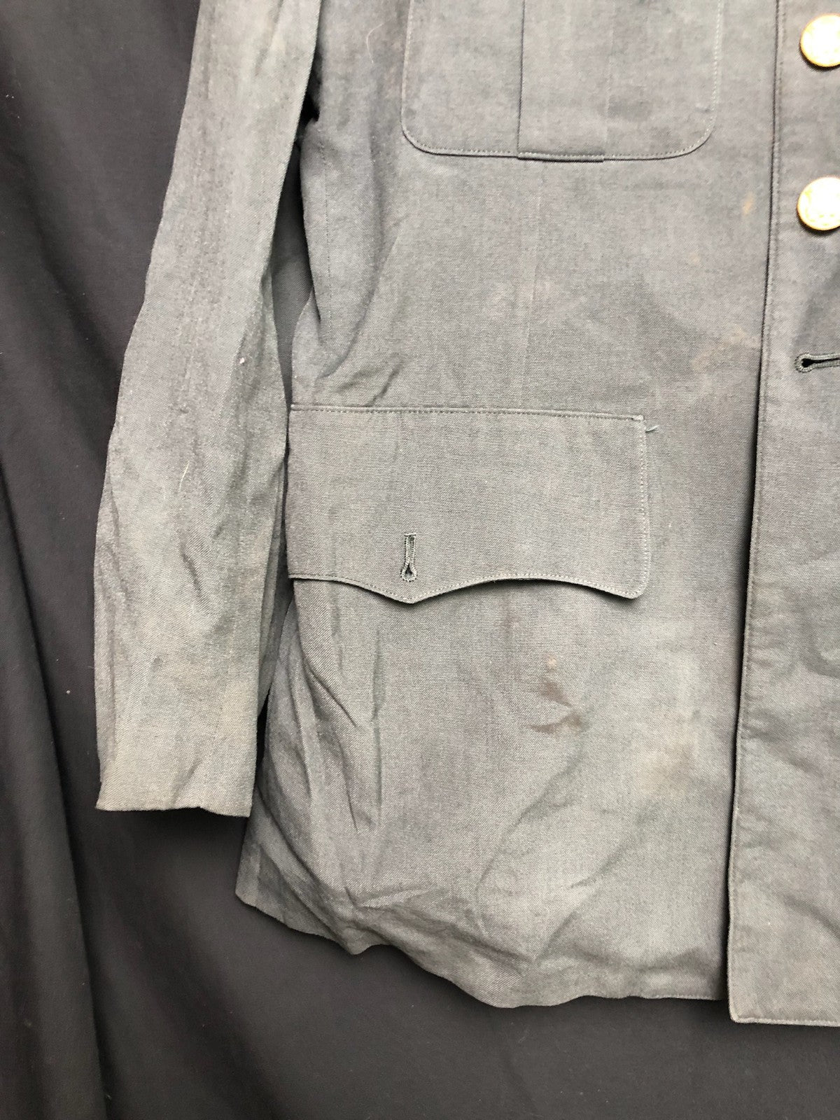 Original US Serge AG-344 Class 3 Uniform Jacket - Size 38" Chest - Regular - The Militaria Shop