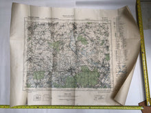 Load image into Gallery viewer, Original WW2 German Army Map of Saint Amand, France
