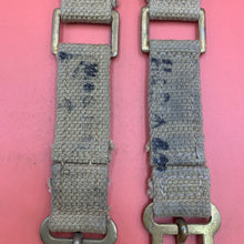 Load image into Gallery viewer, Original WW2 British Army 37 Pattern Webbing Brace Adaptors Pair
