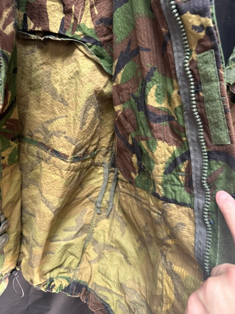 Genuine British Army DPM Camouflaged Combat Field Jacket - Size 160/88 - The Militaria Shop