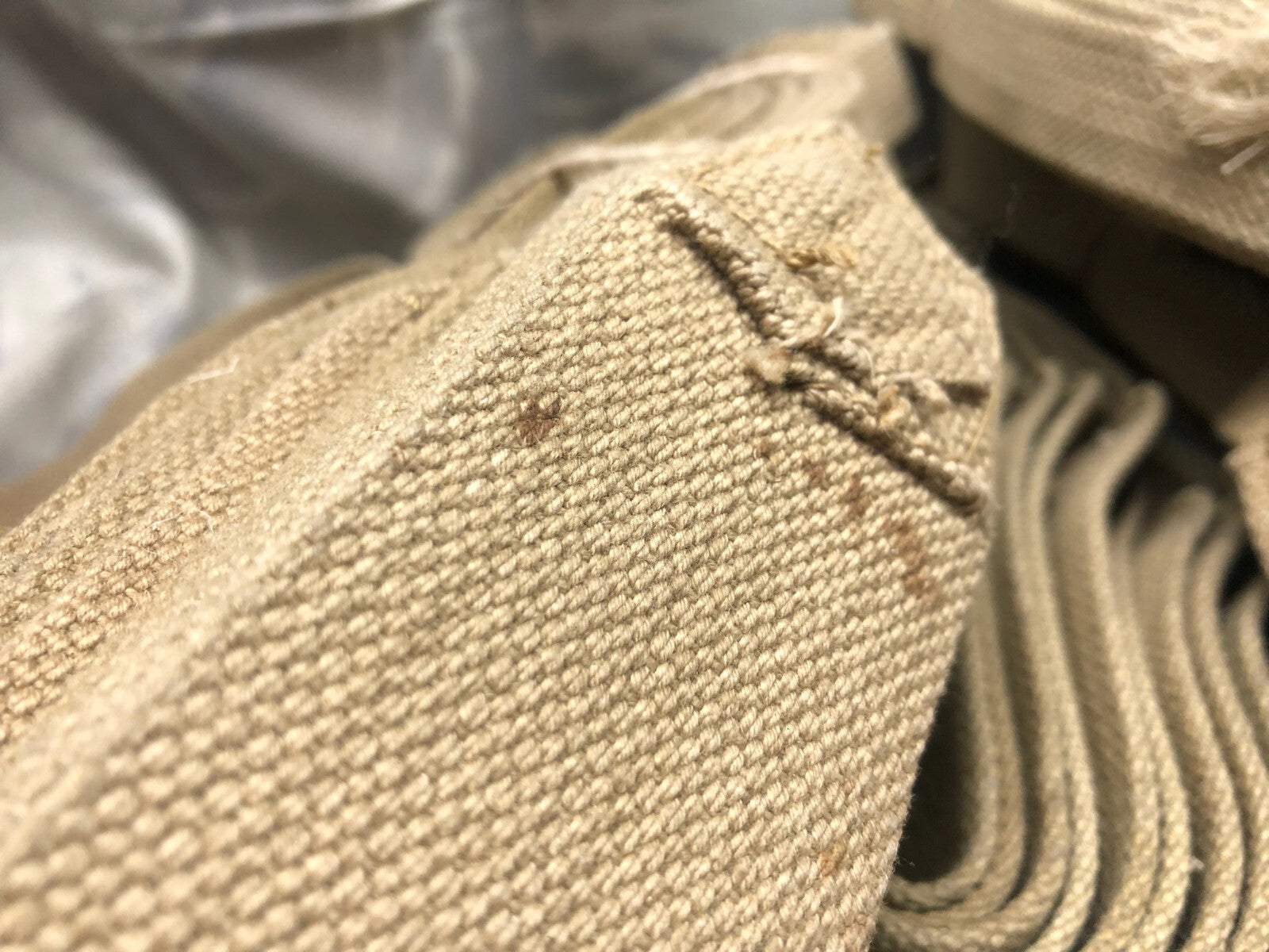 Original WW2 Dated British Army 37 Pattern Shoulder Strap - New Old Stock - The Militaria Shop