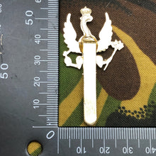 Load image into Gallery viewer, Genuine British Army Staybrite Cap Badge - 14th/20th King&#39;s Hussars - The Militaria Shop
