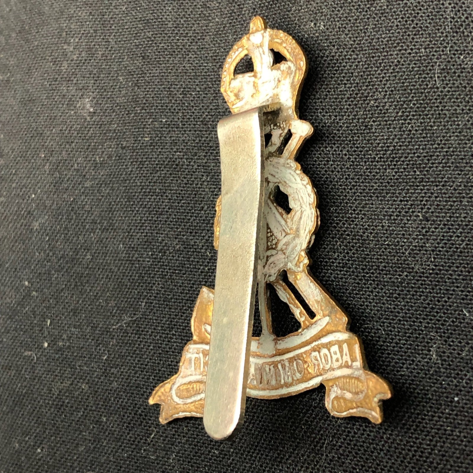 Original British Army Cap Badge - Royal Pioneer Corps - The Militaria Shop