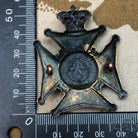 Original British Army Victorian The King's Royal Rifle Corps Regiment Cap Badge - The Militaria Shop