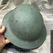 Load image into Gallery viewer, Original WW2 British Army Mk2 Brodie Combat Helmet - Repainted - Ideal Project
