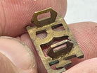Original WW1 British Army Royal Fusiliers Regiment RF Shoulder Title - The Militaria Shop