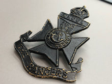 Load image into Gallery viewer, Original WW1 12th County of London Bn. (The Rangers) London Regiment Cap Badge
