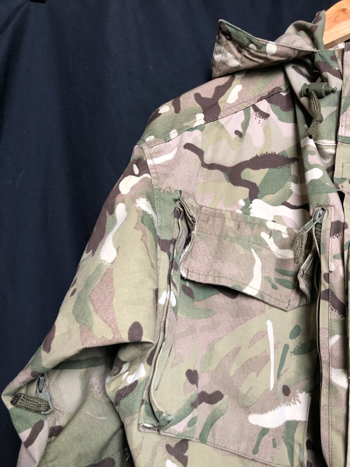 British Army MTP Camouflaged Windproof Combat Jacket Smock - Size 180/96 - The Militaria Shop