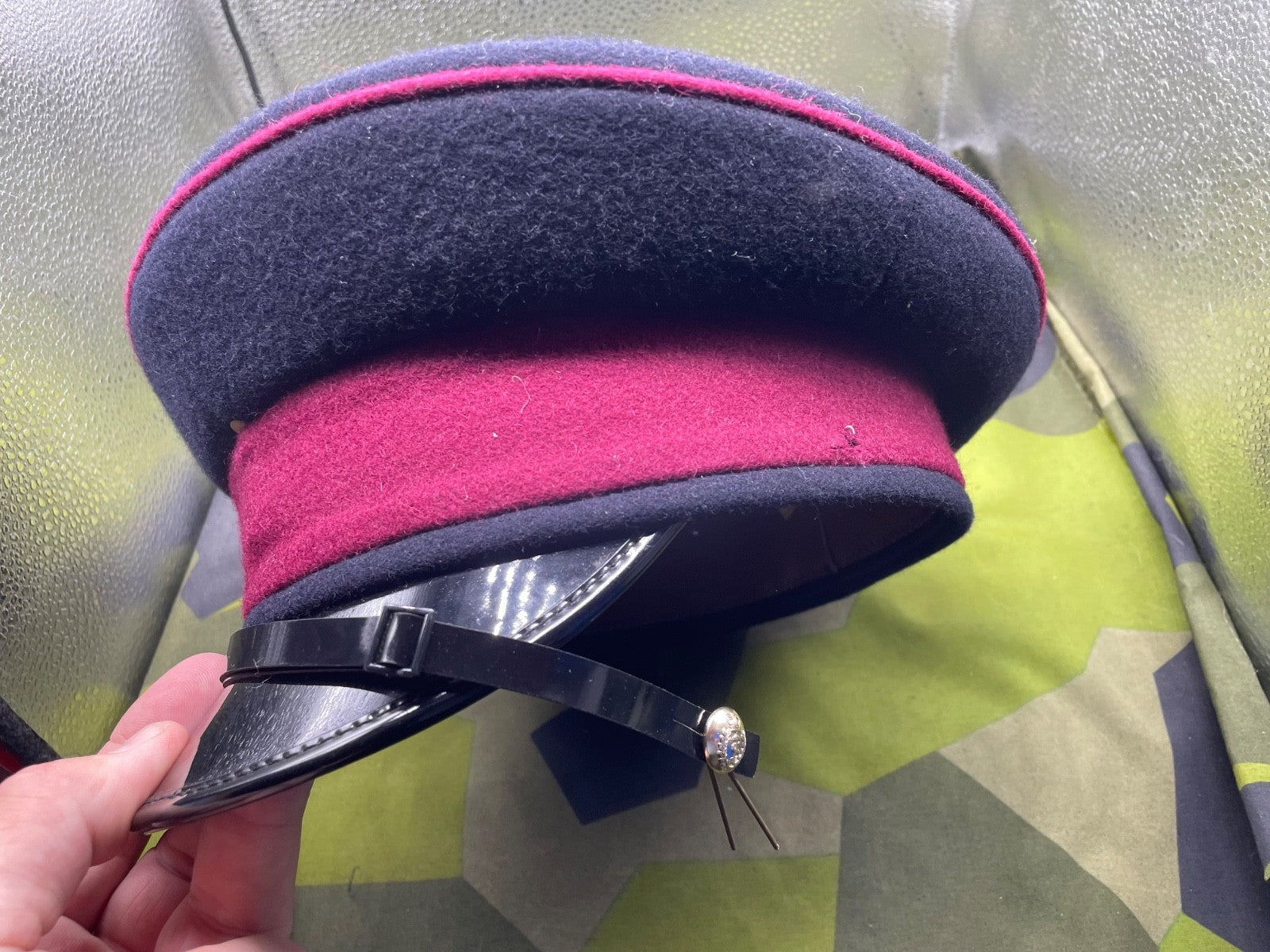 Original British Army - Royal Army Medical Corps Peaked Cap - Size 58cm - The Militaria Shop