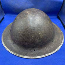 Load image into Gallery viewer, Original WW2 British Army Mk2 Brodie Combat Helmet - South African Made
