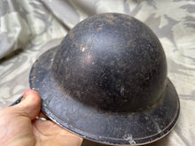 Lade das Bild in den Galerie-Viewer, Original WW2 British Home Front Civil Defence Mk2 Brodie Helmet
