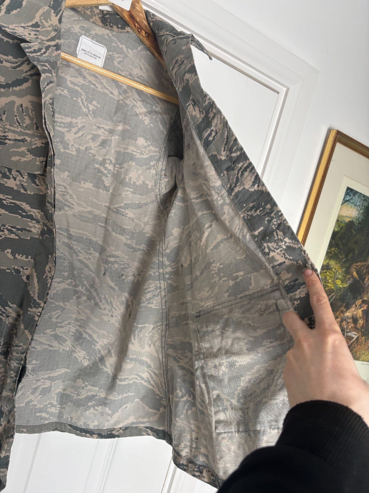 Surplus US Air Force UCP Uniform Jacket-Xsmall-Regular - The Militaria Shop