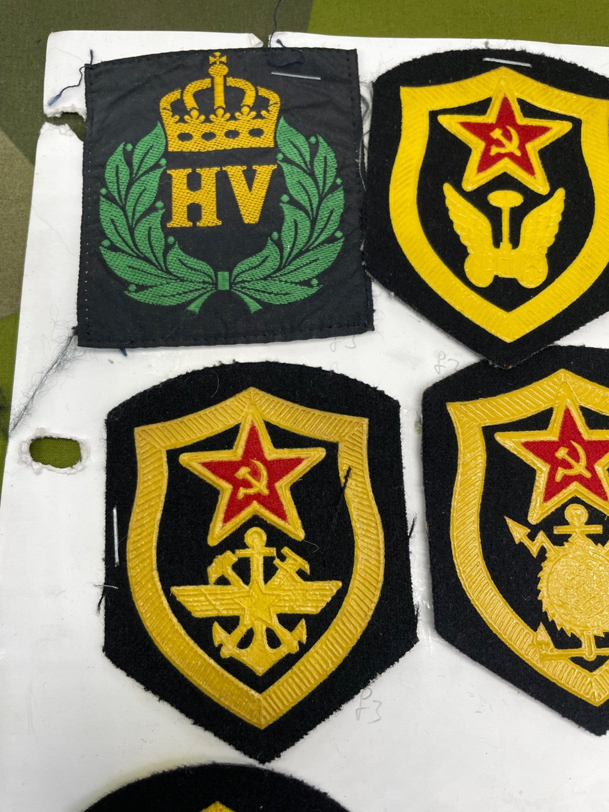 Original Group of Russian Army Badges - The Militaria Shop