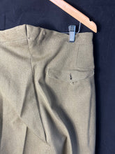 Load image into Gallery viewer, Original WW2 British Army Officers Service Dress Trousers - 32&quot; Waist
