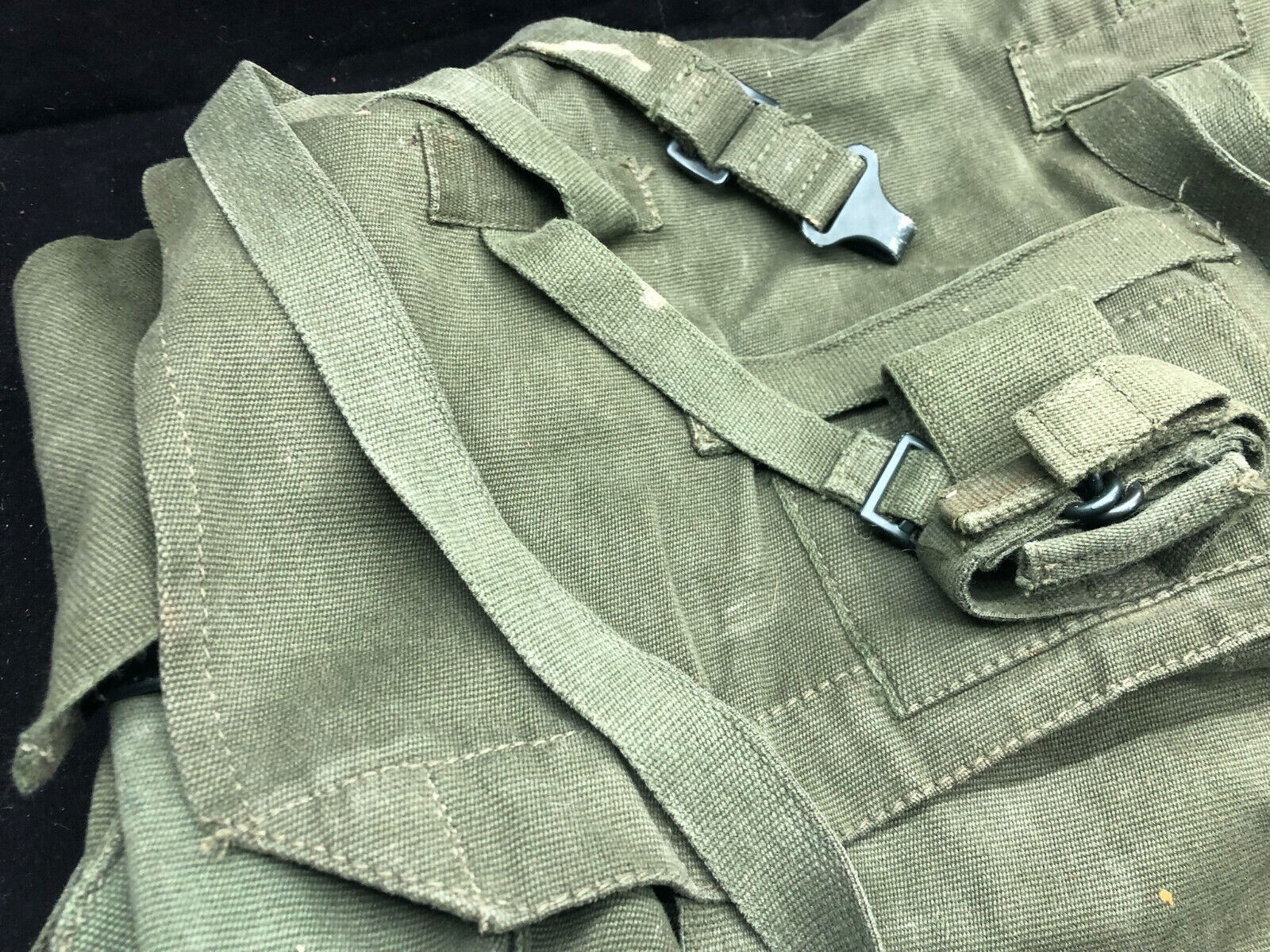 Kit Acqua Esercito Britannico Borraccia E Tazza Originale British Army Surplus Modello 58 - Vintage Da Collezione Borraccia Esercito Britannico Surplus - Foto 4