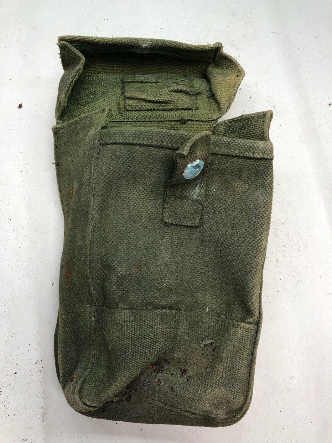 Original WW2 Canadian Army 37 Pattern Bren Pouch - Used Condition