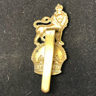 Original WW2 British Army Cap Badge - Royal Devonshire Yeomanry - The Militaria Shop