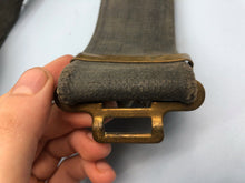 Load image into Gallery viewer, Original WW2 British Army / RAF 37 Pattern Webbing Belt - Size 48&quot; Waist
