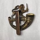 Original WW1 British Army Herefordshire Light Infantry Cap Badge - The Militaria Shop