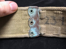 Load image into Gallery viewer, Original WW2 British Army 37 Pattern Combat Belt - 40&quot; Waist
