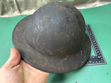 Load image into Gallery viewer, Original WW2 British Home Front Civil Defence Mk2 Brodie Helmet
