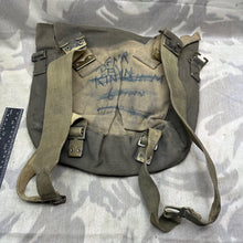 Load image into Gallery viewer, Original WW2 British Army / RAF 37 Pattern Webbing Small Pack &amp; L Straps Set
