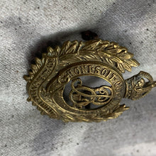 Charger l&#39;image dans la galerie, Original Pre-WW1 British Army Edward 7th Royal Engineers Militia Cap Badge
