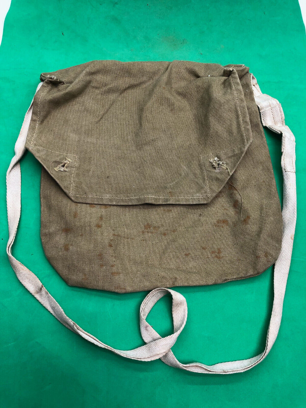 Original WW2 British Army / Home Front / Civil Defence Gas Mask Bag 1941