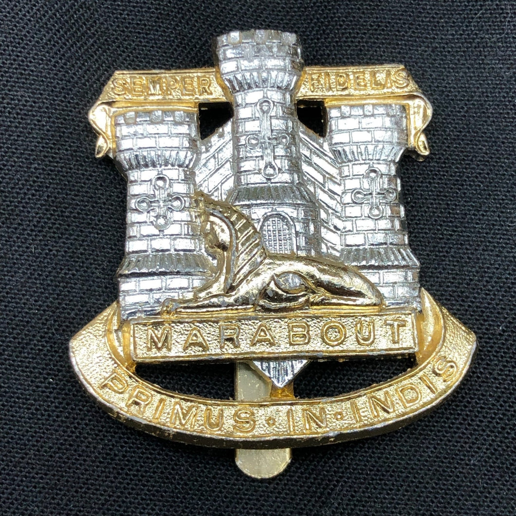 Original British Staybrite Army Cap - Dorset Regiment - The Militaria Shop