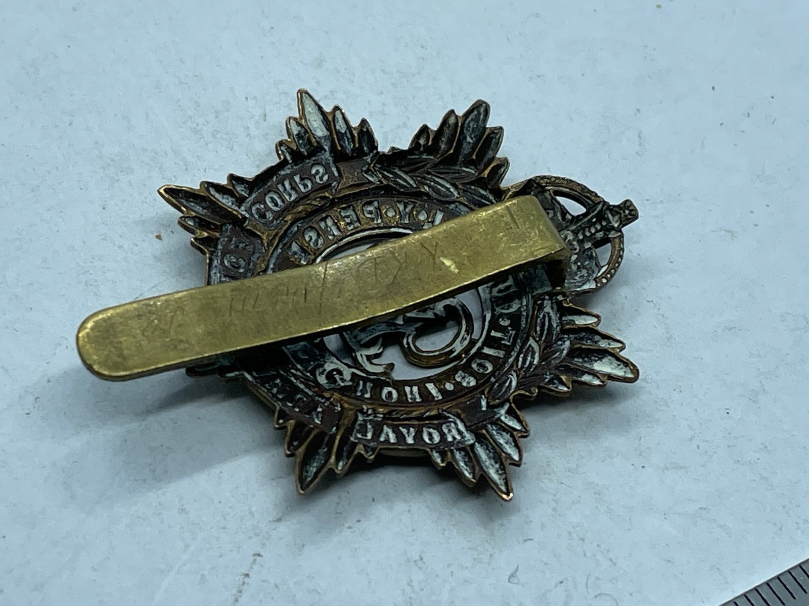 Original WW2 British Army Royal Army Service Corps Cap Badge - The Militaria Shop