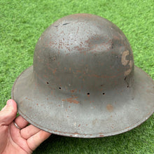 Lade das Bild in den Galerie-Viewer, Original WW2 British Home Front Civillian Zuckerman Helmet - SFP - 1941 Dated
