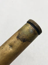 Load image into Gallery viewer, Original WW1 / WW2 British Army SMLE Lee Enfield Rifle Brass Oil Bottle
