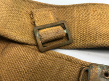 Charger l&#39;image dans la galerie, Original British Army 37 Pattern Webbing Belt - Size Normal 36&quot; Waist - WW2 Patt
