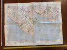 Original WW2 British Army GSGS Map of Scotland - Wigtown - The Militaria Shop
