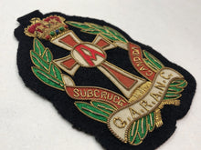 Lade das Bild in den Galerie-Viewer, British Army Bullion Embroidered Blazer Badge - Queen Alexandra Nurses QARANC
