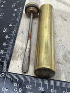 Original WW1 British Army SMLE Enfield Brass Oil Bottle - EFD - The Militaria Shop