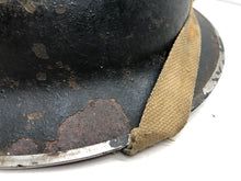 Lade das Bild in den Galerie-Viewer, Original WW2 British Civil Defence Home Front Mk2 Brodie Helmet

