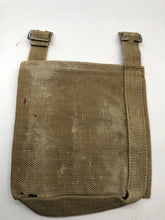 Charger l&#39;image dans la galerie, WW2 British Army 37 Pattern Webbing Water Bottle Carrier Harness - 1943 Dated
