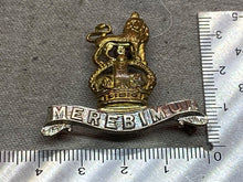 Load image into Gallery viewer, Original WW2 British Army 15th/19th King&#39;s Royal Hussars Collar Badge
