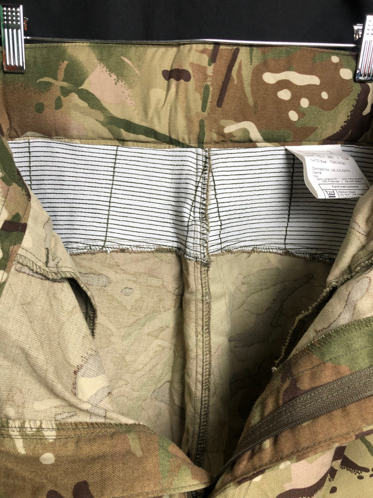British Army RAF Trousers Combat FR MTP for Air Crew Fire Rated- Size 75/88/104 - The Militaria Shop