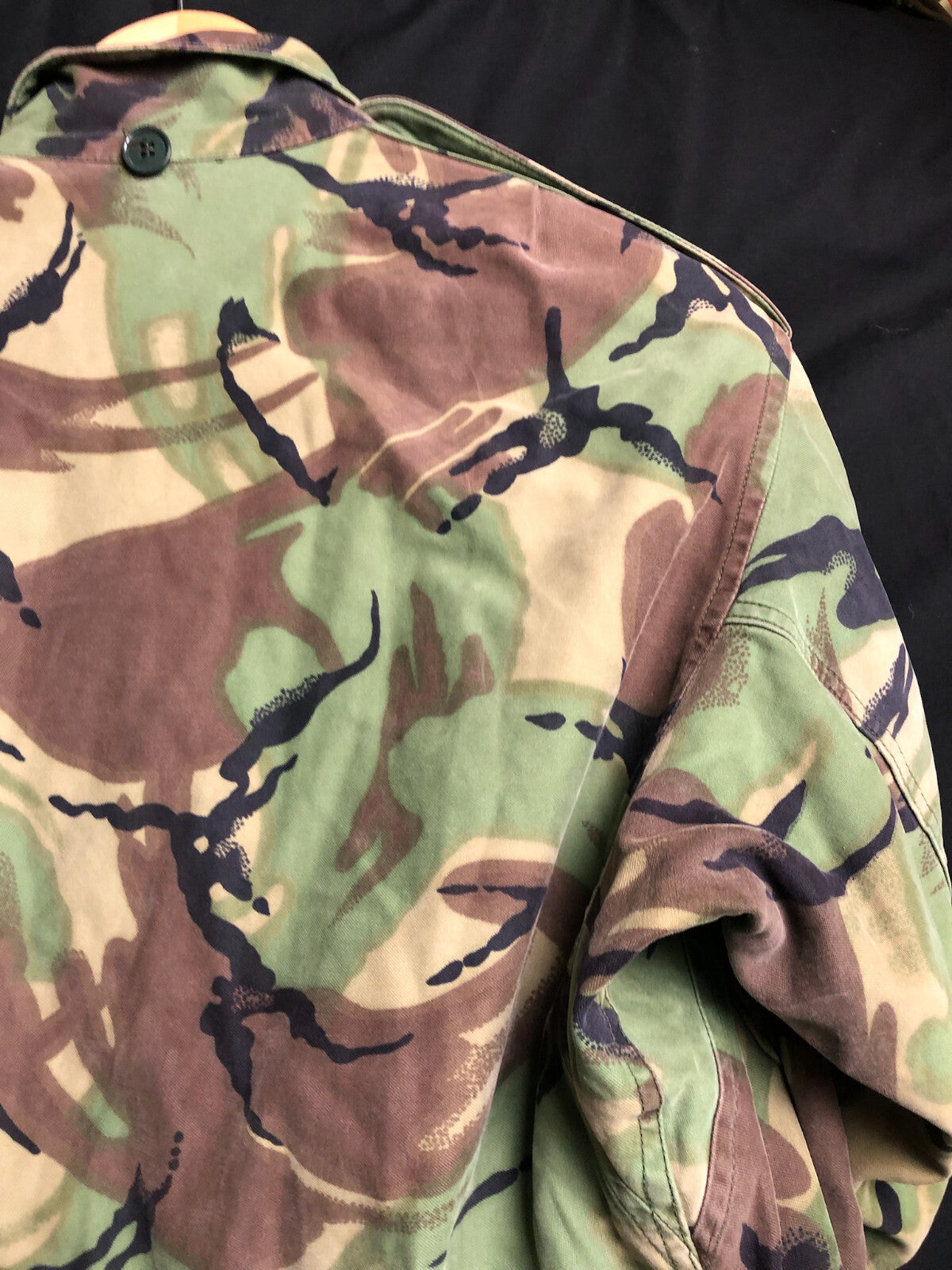 Original British Army 68 Pattern DPM Camouflaged Combat Smock Size 2 - 39" Chest - The Militaria Shop