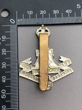 Load image into Gallery viewer, Original British Army WW2 Princess of Wales&#39;s Own Yorkshire Regiment Cap Badge
