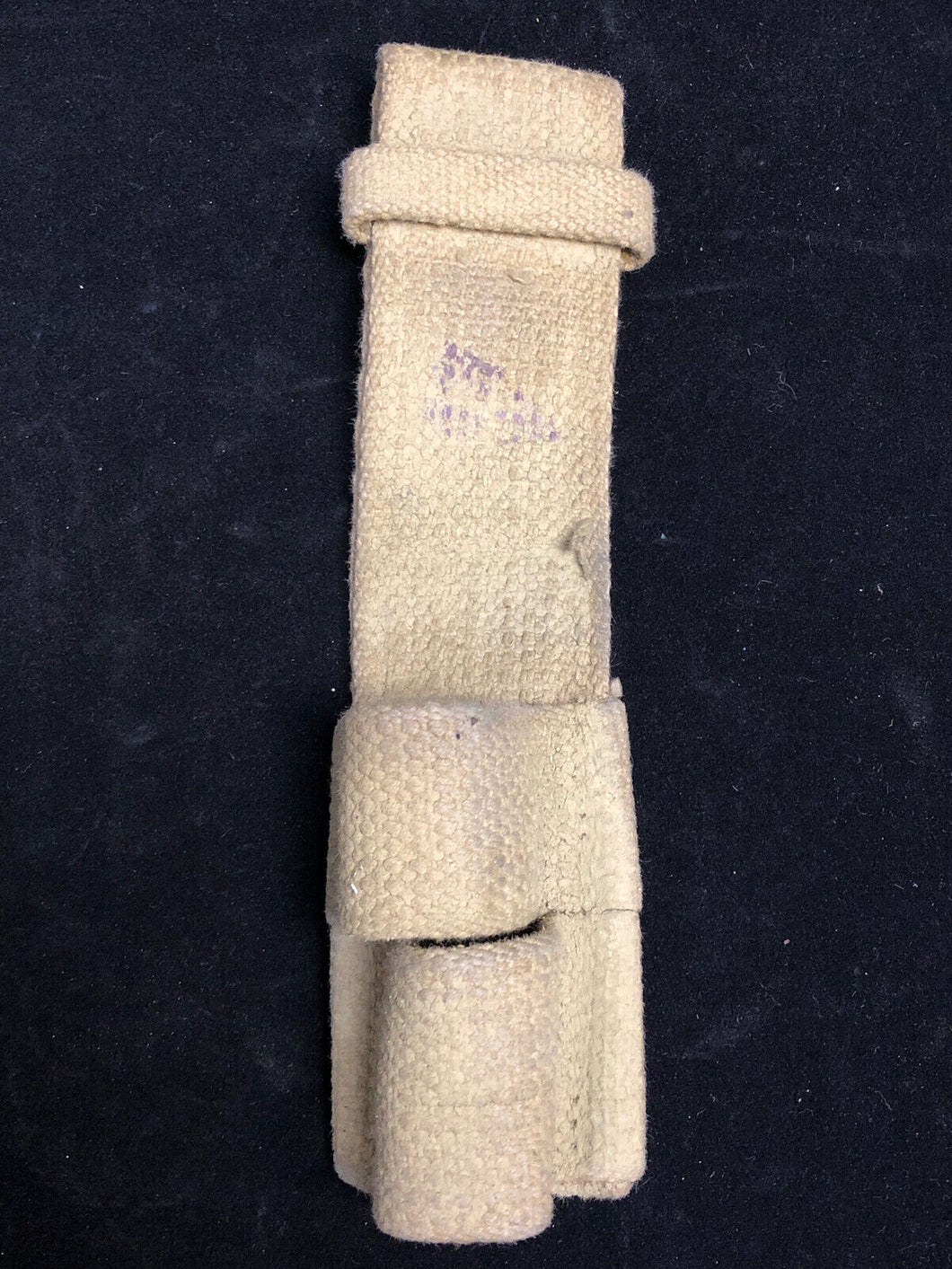 Original WW2 British Army 37 Pattern No.4 Stick Bayo Khaki Webbing Frog 1944