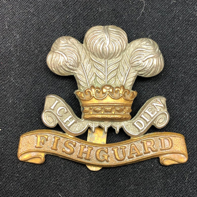 Original WW2 British Army Cap Badge - Pembroke Yeomanry - The Militaria Shop