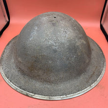 Load image into Gallery viewer, Original British Army WW2 Soldiers Military Combat Mk2 Brodie Helmet - SA Made
