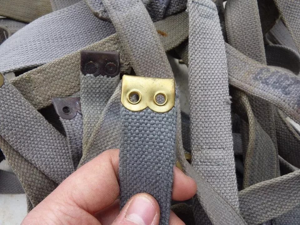 Original WW2 British RAF Blue Blanco Shoulder Strap 37 Pattern - The Militaria Shop
